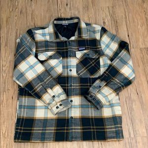 Patagonia Fjord Insulated Flannel Jacket Size XL.